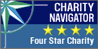 Charity Navigator - Four Star Charity